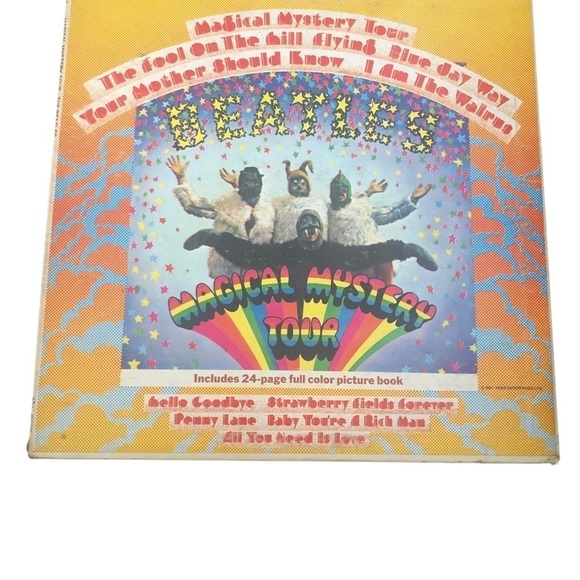 Beatles Magical Mystery Tour Album Penny Lane Strawberry Fields 24 Page Book - Picture 1 of 16